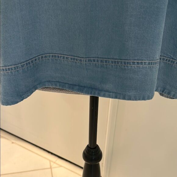 Zac & Rachel Blue Relaxed Flutter Sleeve Blouse - Picture 6 of 7